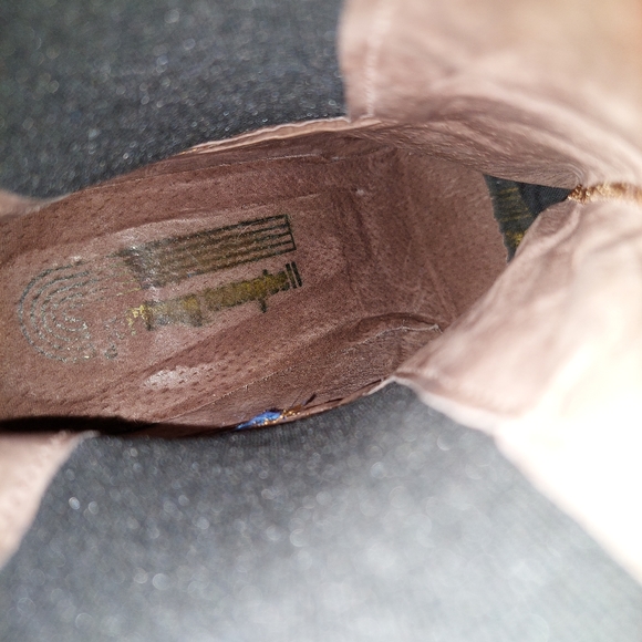 Jeffrey Campbell Blue suede boots - Picture 4 of 4